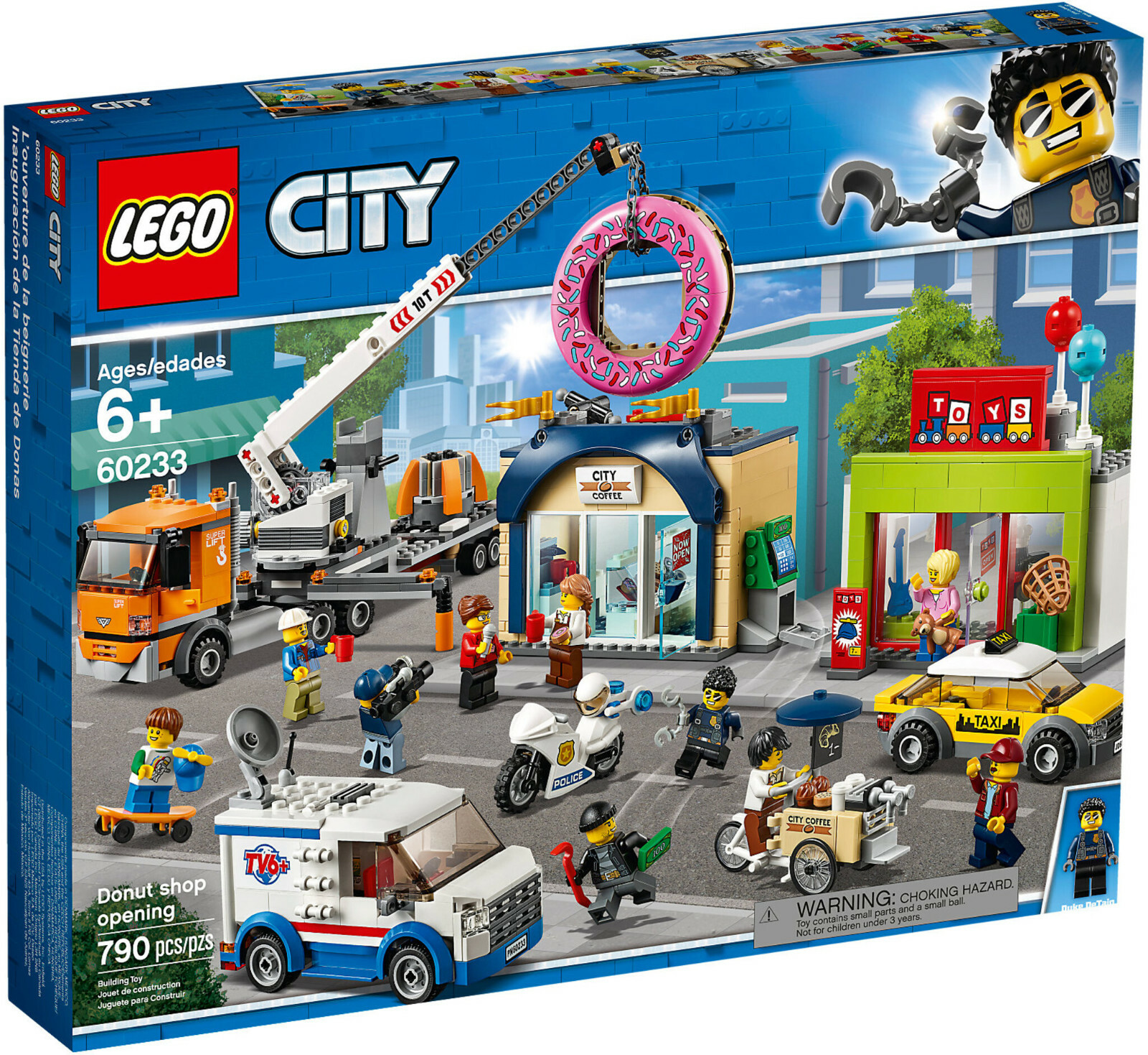 Lego City 60233 Inaugurazione della Ciambelleria Nuovo