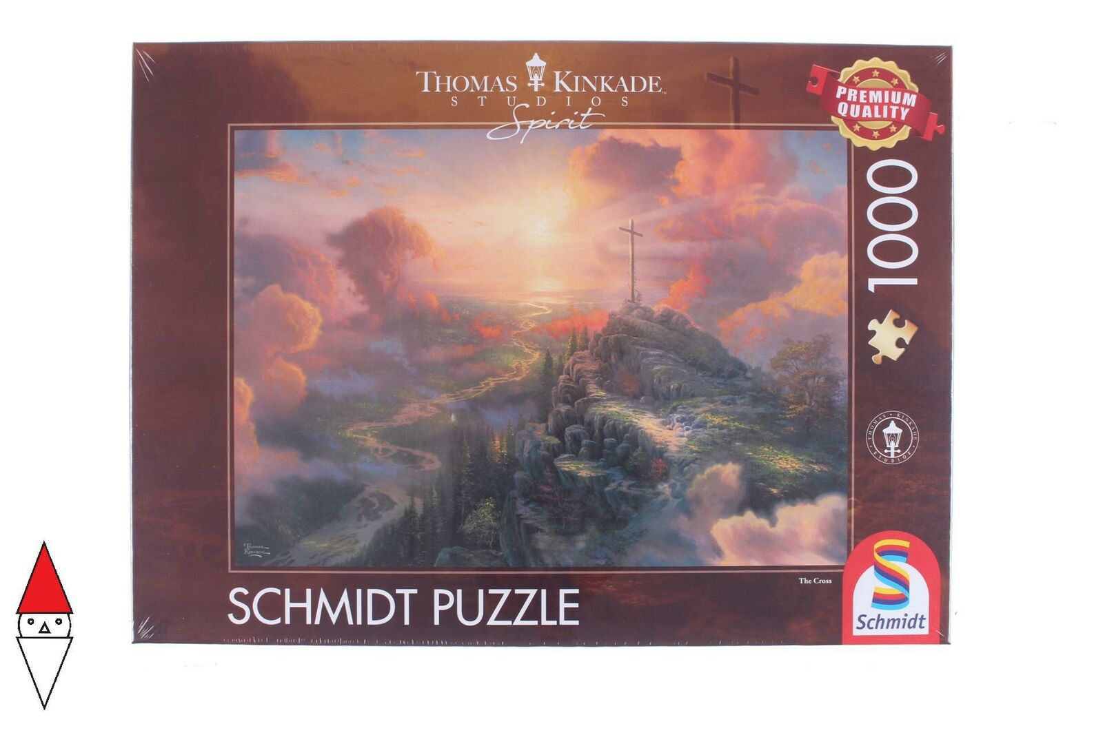 PUZZLE PAESAGGI SCHMIDT CAMPAGNA KINKADE SPIRIT THE CROSS 1000 PZ