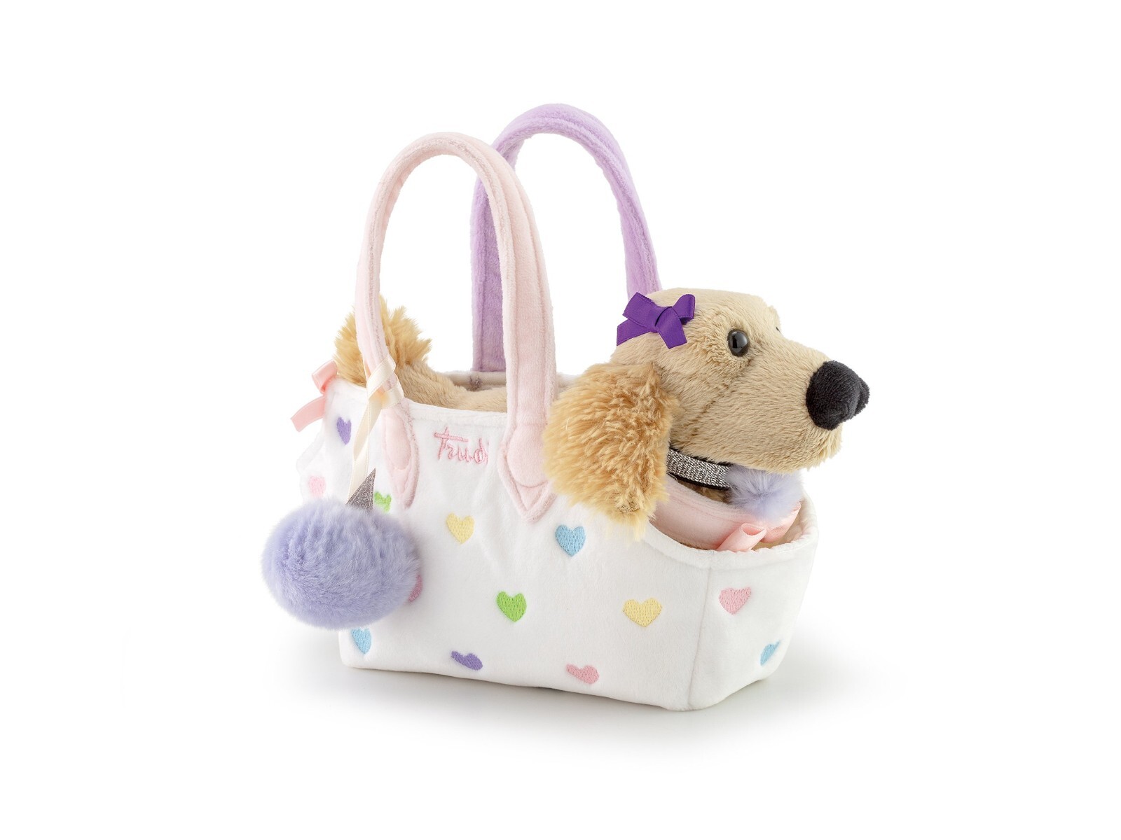 TRUDI Fashion Bag Kiki rainbow Peluche  29619