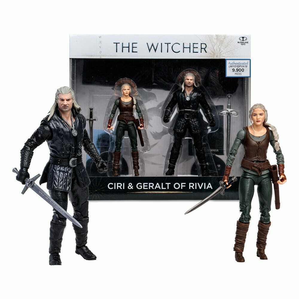 THE WITCHER - Netflix Season 3 - Geralt and Ciri Action Figure 2-Pack McFarlane