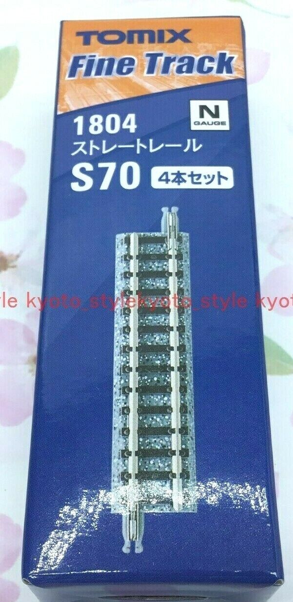 Tomix 1804 70mm Dritto Pista S70 (F) 4 Pezzi (N Scala) N Gauge Giappone