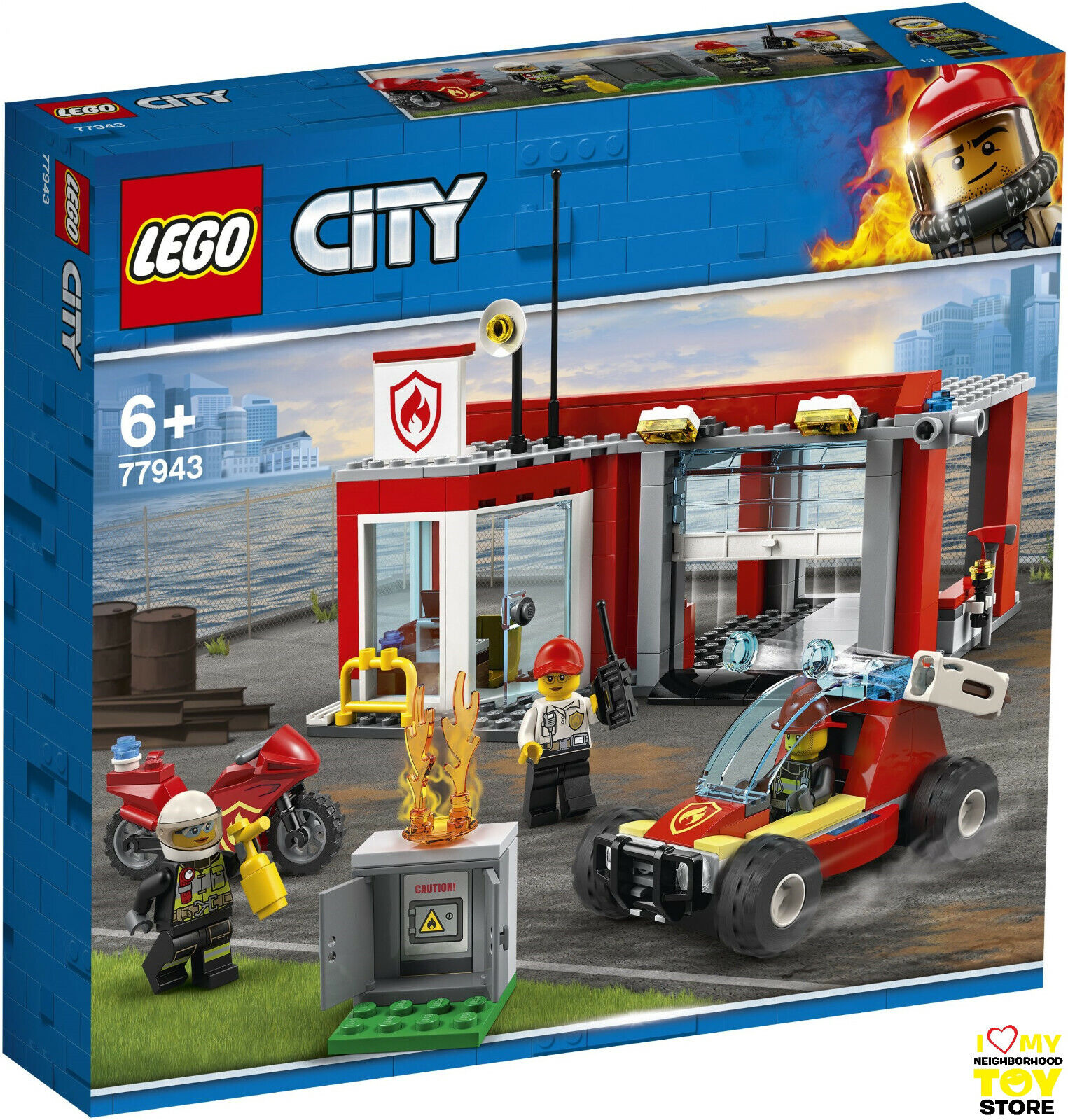 RETIRED - LEGO 77943 CITY FIRE STATION STARTER SET (2021) - MISB, PILOT PROJECT