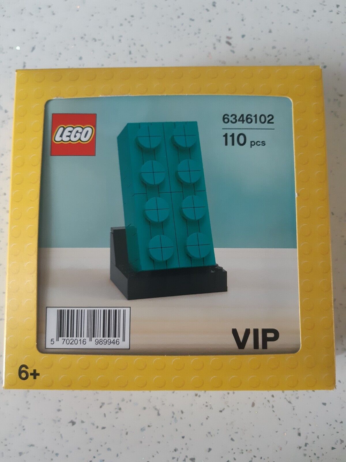 LEGO 6346102 MISB MATTONCINO VERDE ACQUA VIP LIMITED EDITION