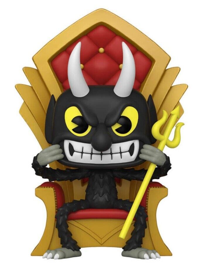 FUNKO POP GAMES CUPHEAD - DEVIL'S THRONE 898 DELUXE VINYL FIGURE NEW!