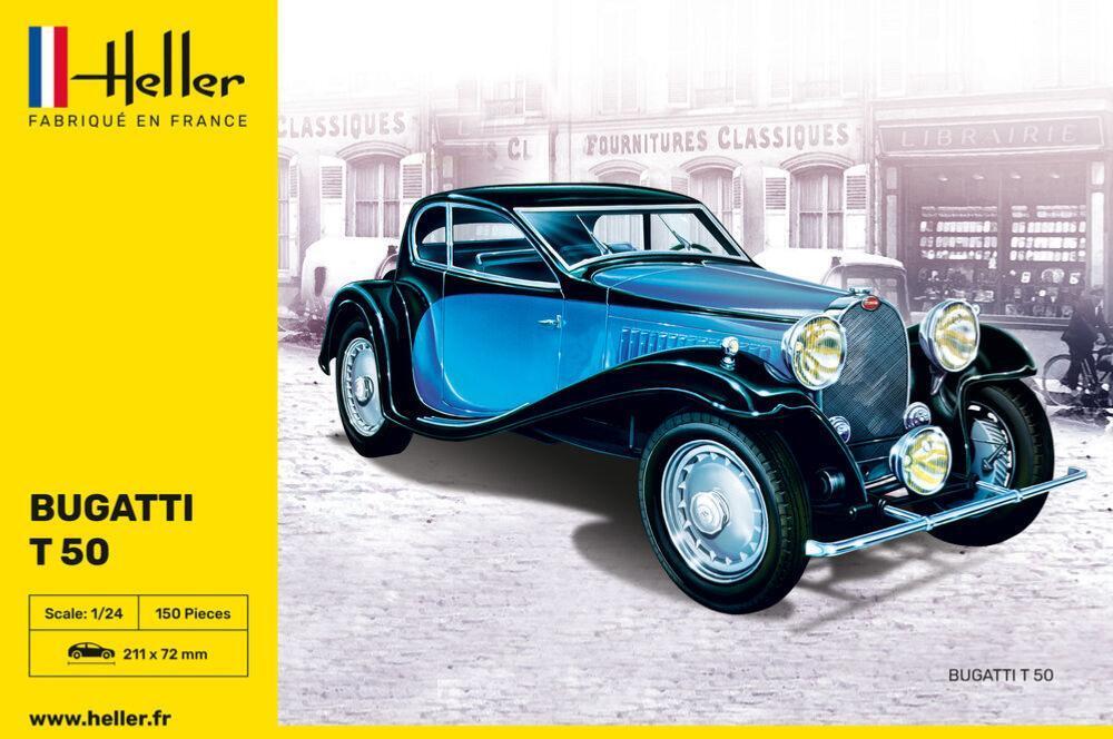 1/24 Modellino Bugatti T50 - Heller - HEL80706