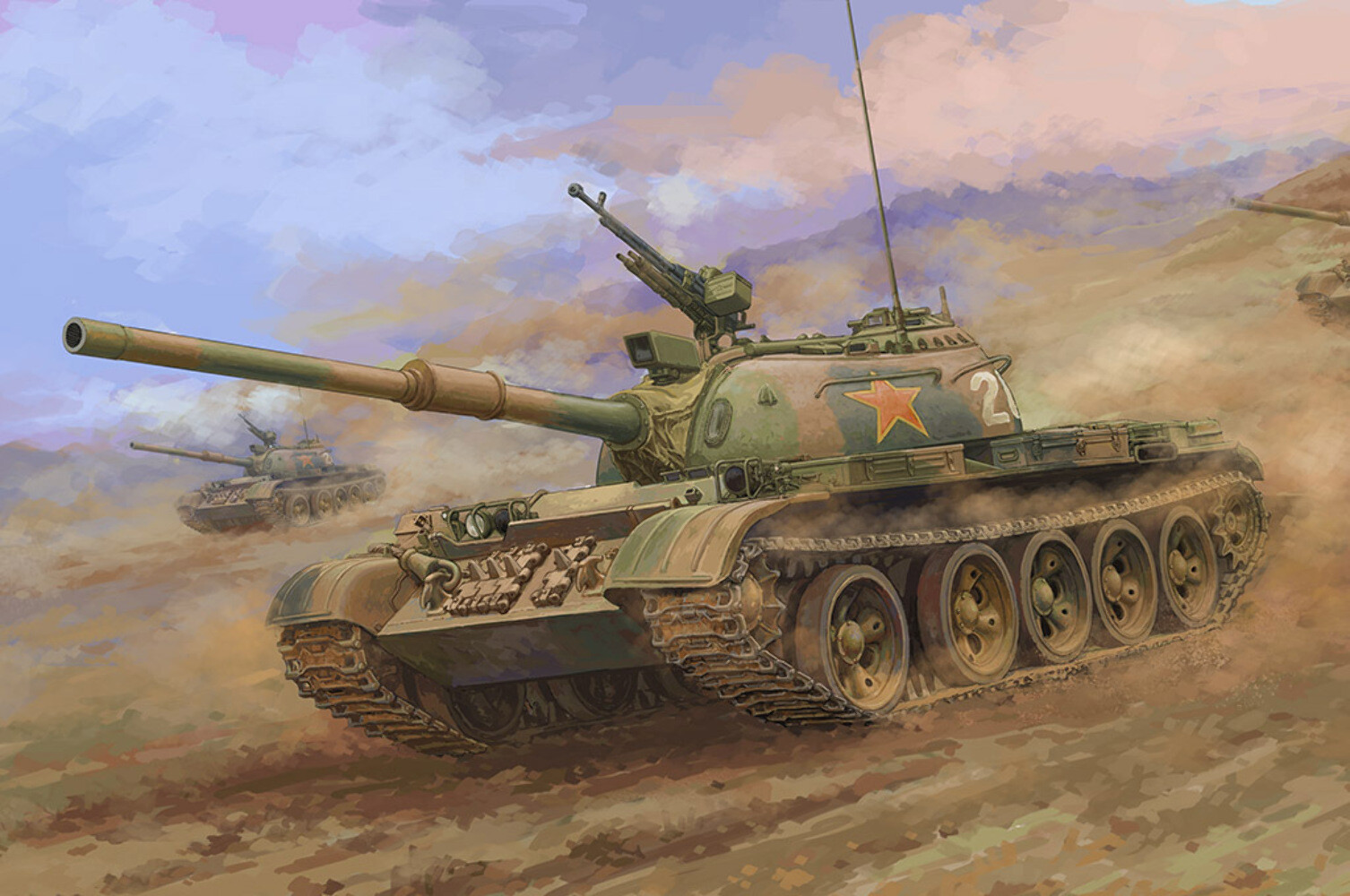 Hobby Boss 1:35 PLA 59-2 MEDIUM TANK Kit di montaggio - 84540