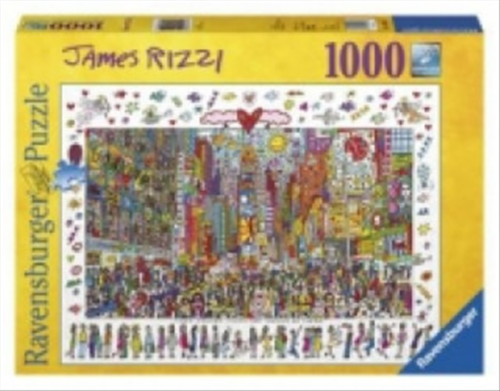 Puzzle 1000 elementów. James Rizzi. Time Square