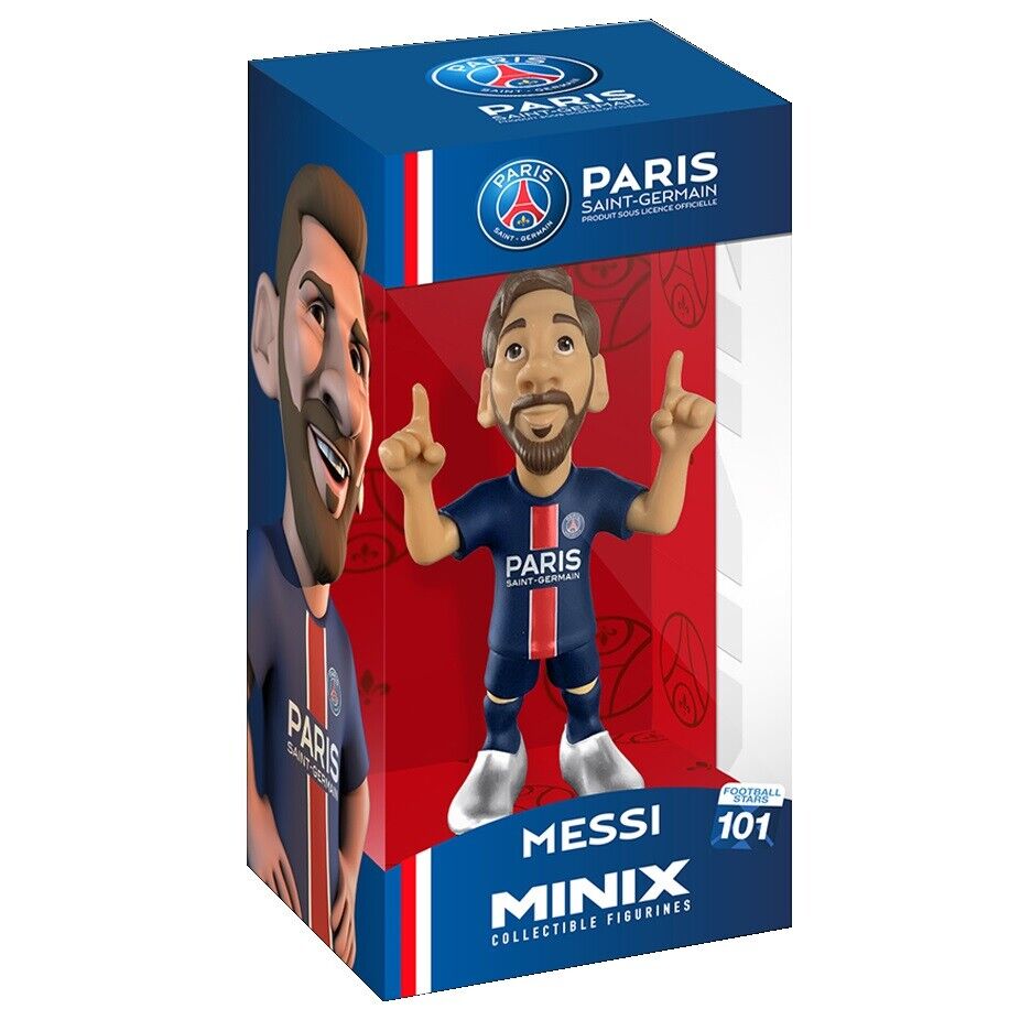 MINIX: PSG - LIONEL MESSI (FOOTBALL STAR 101) FIGURE 12CM STATUA STATUETTA