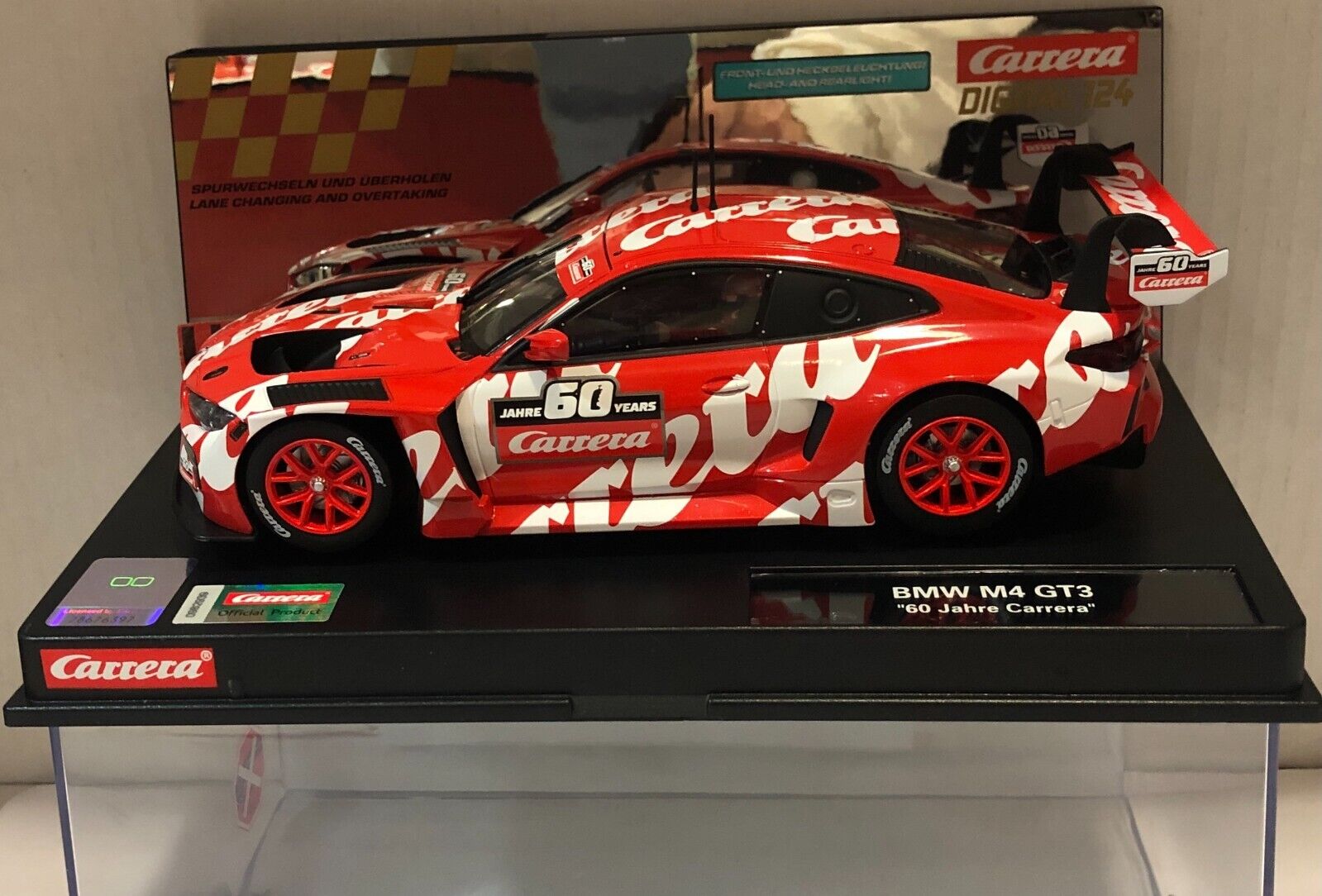 Carrera exclusiv 23953 BMW M4 GT3 60 Jahre Carrera DIGITAL1/24