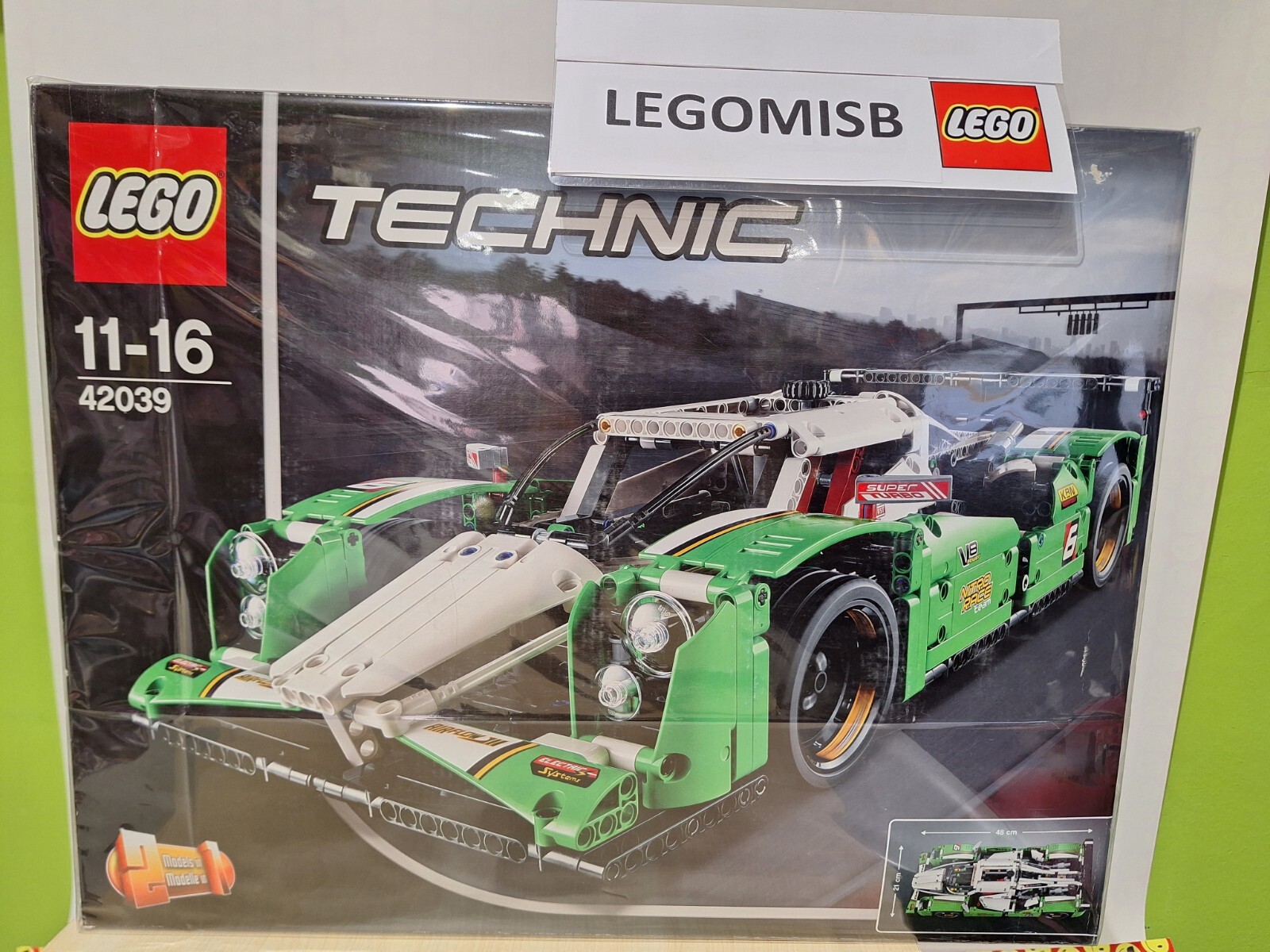 LEGO TECHNIC - 42039 - 24 HOUR RACE CAR - MISB NEW AND SEALED - FUORI PRODUZIONE