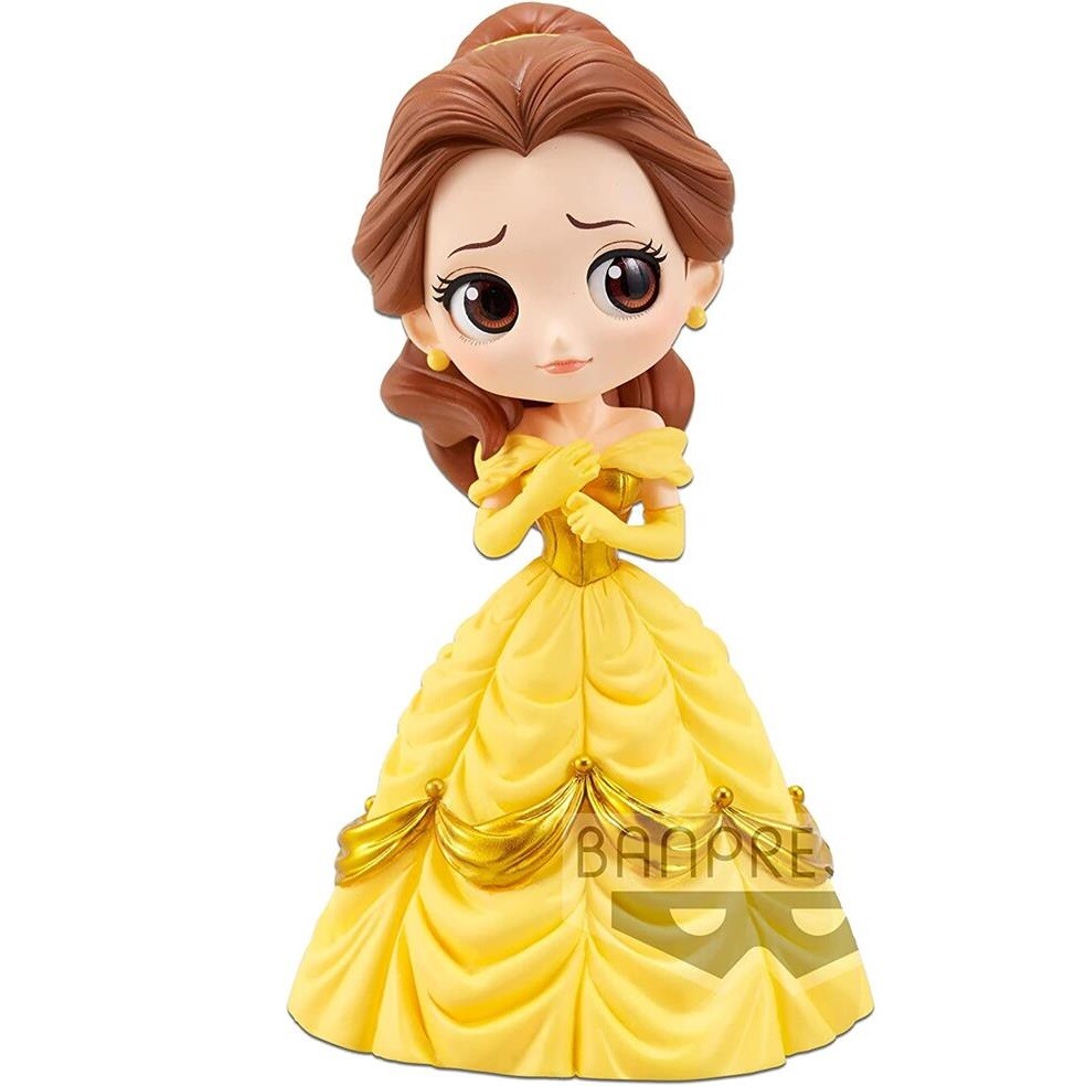 BANPRESTO Q POSKET DISNEY LA BELLA E LA BESTIA - BELLE FIGURE DA COLLEZIONE 14CM