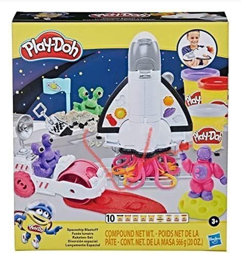 Playdoh spaceship blastoff 3+