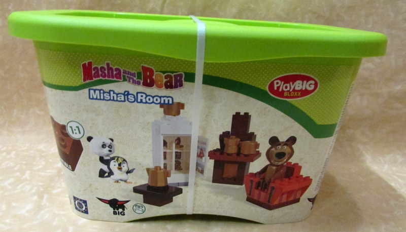 COSTRUZIONI PLAYBIG BLOXX MASHA E ORSO LA STANZA  cod.13882