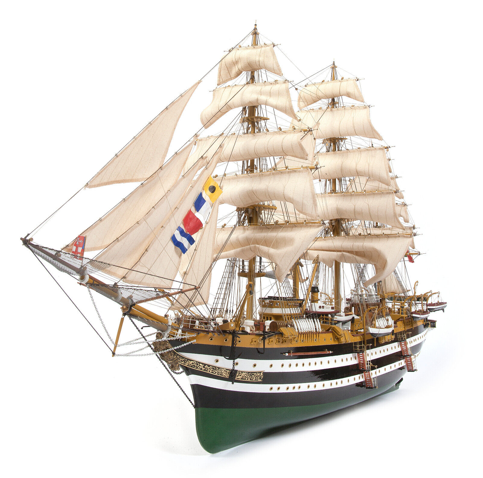 AMERIGO VESPUCCI kit di montaggio codice 15006 in legno e metallo scala 1:100