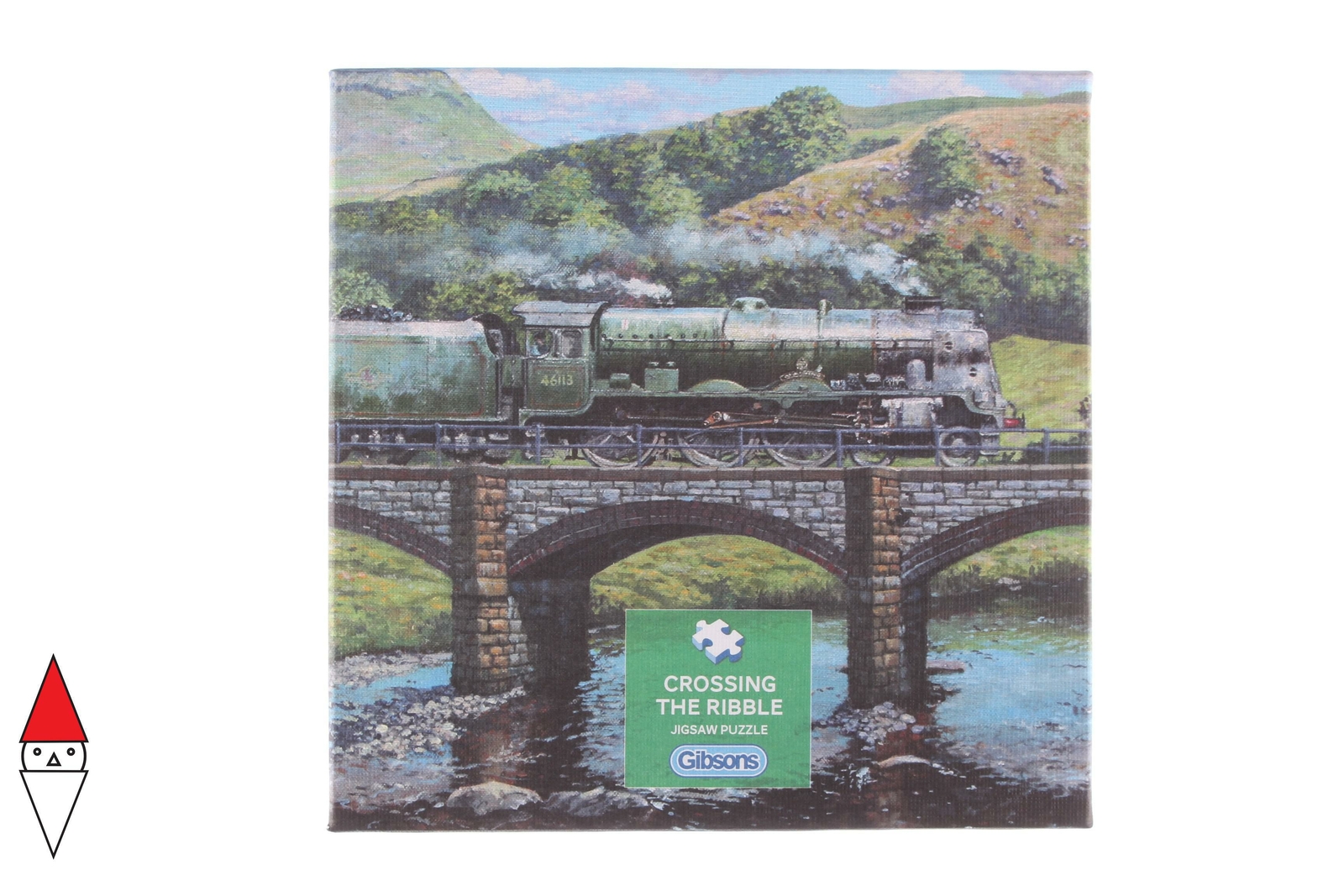 PUZZLE MEZZI DI TRASPORTO GIBSONS TRENI CROSSING THE RIBBLE 500