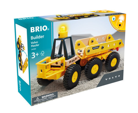 Brio Autotrasportatore Volvo Builder Costruzioni Legno