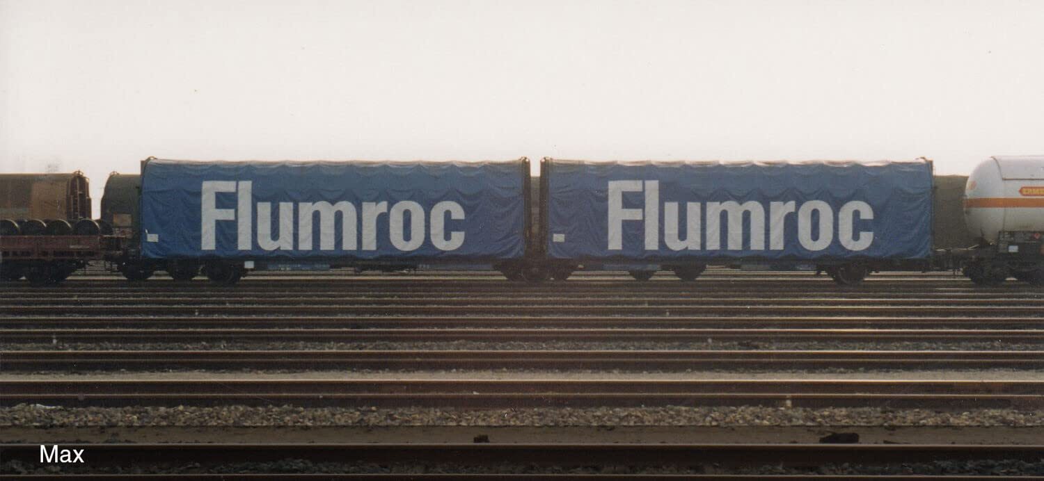 Jouef - 3-axle tarpaulin wagon Flumroc