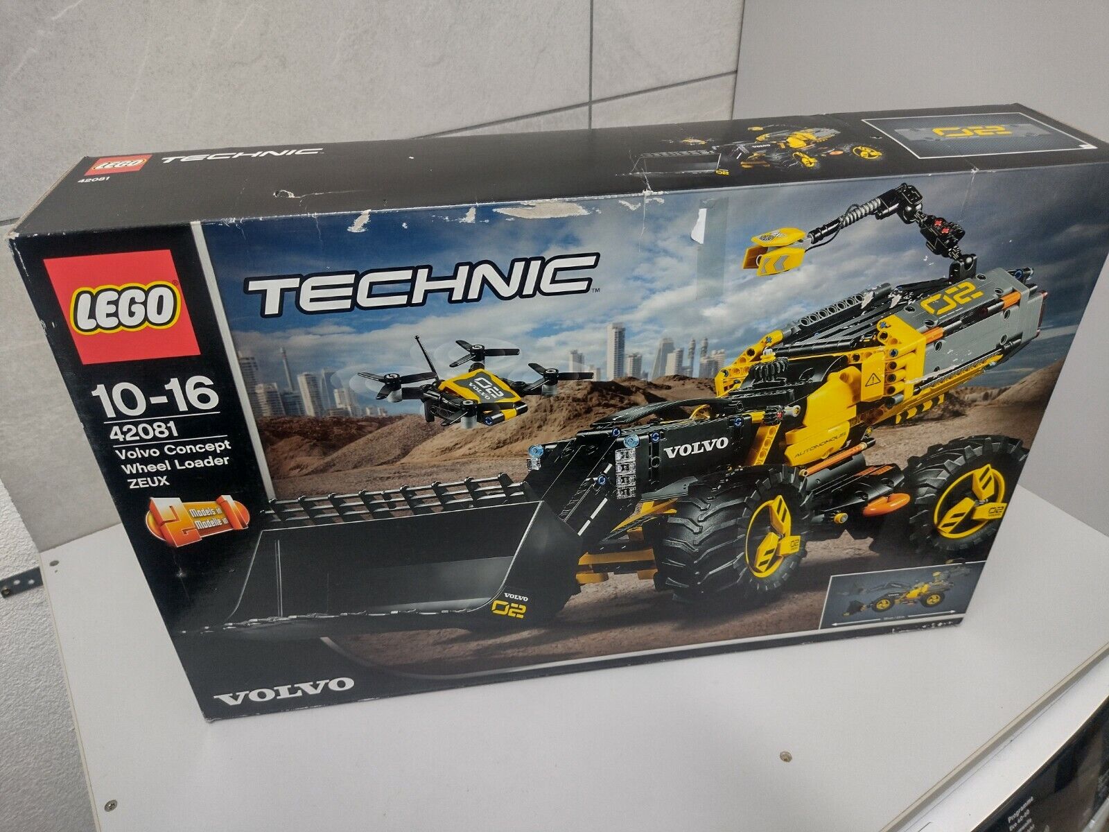 LEGO Technic Prototipo VOLVO Caricatore Ruote ZEUX (42081) Nuovo Sigilato