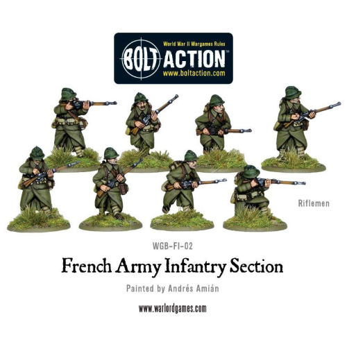 Bolt Action French Army Infantry Section