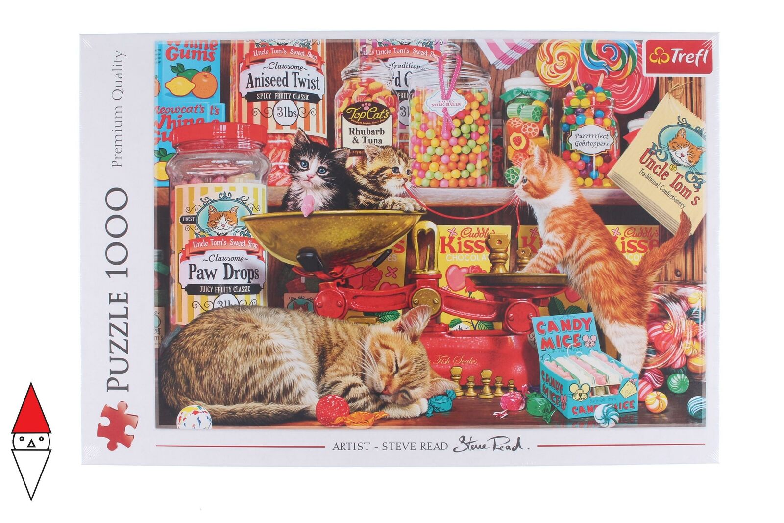 PUZZLE ANIMALI TREFL GATTI CAT S SWEETS 1000 PZ