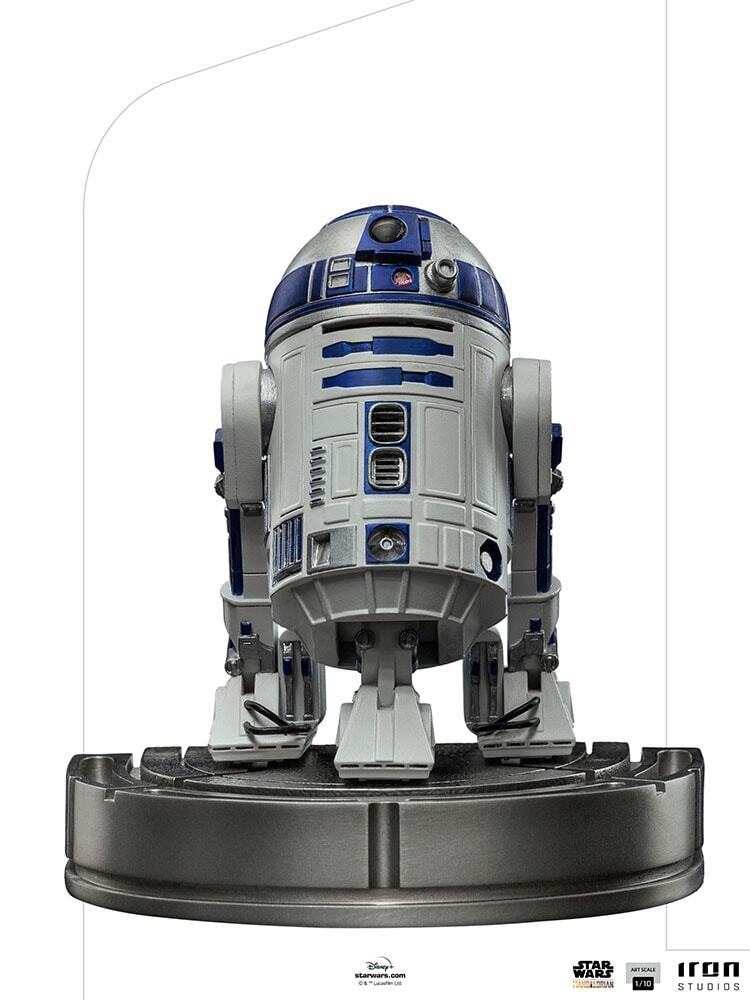 STAR WARS The Mandalorian R2-D2 1/10 Art Scale Statue Iron Studios Sideshow