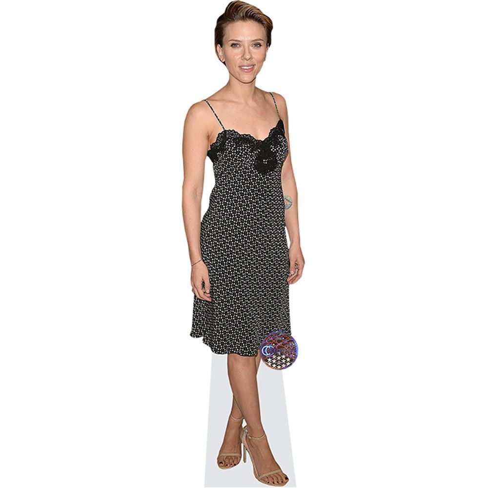Scarlett Johansson (Black Dress) a grandezza naturale