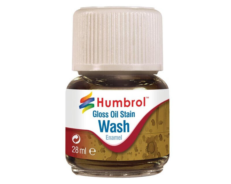 Humbrol AV0209 Enamel Wash Oil Stain (28ml) modellismo