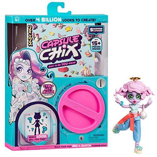 Capsule Chix Build Your Own Surprise Fashion Doll – Ctrl+Alt+Magic Doll (I1p)