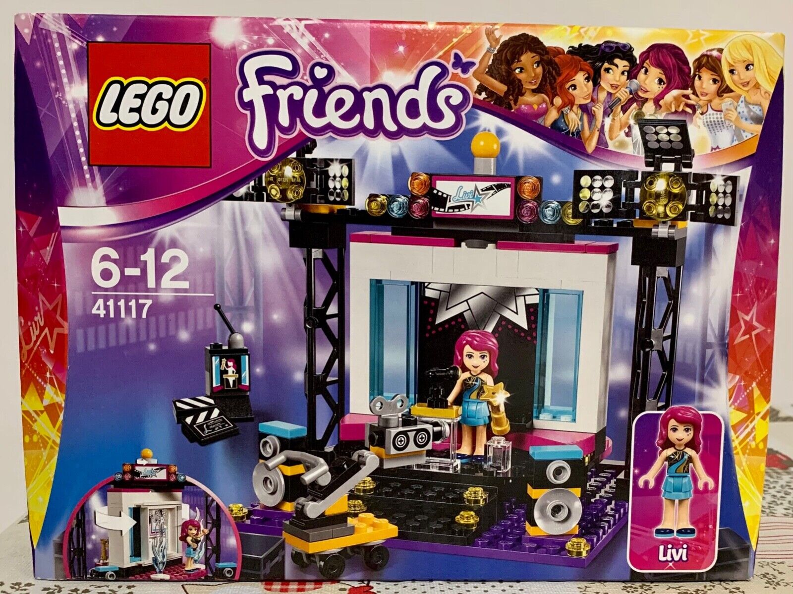 LEGO NUOVO E SIGILLATO - FRIENDS 41117 - LO STUDIO TV DELLA POP STAR - 2016