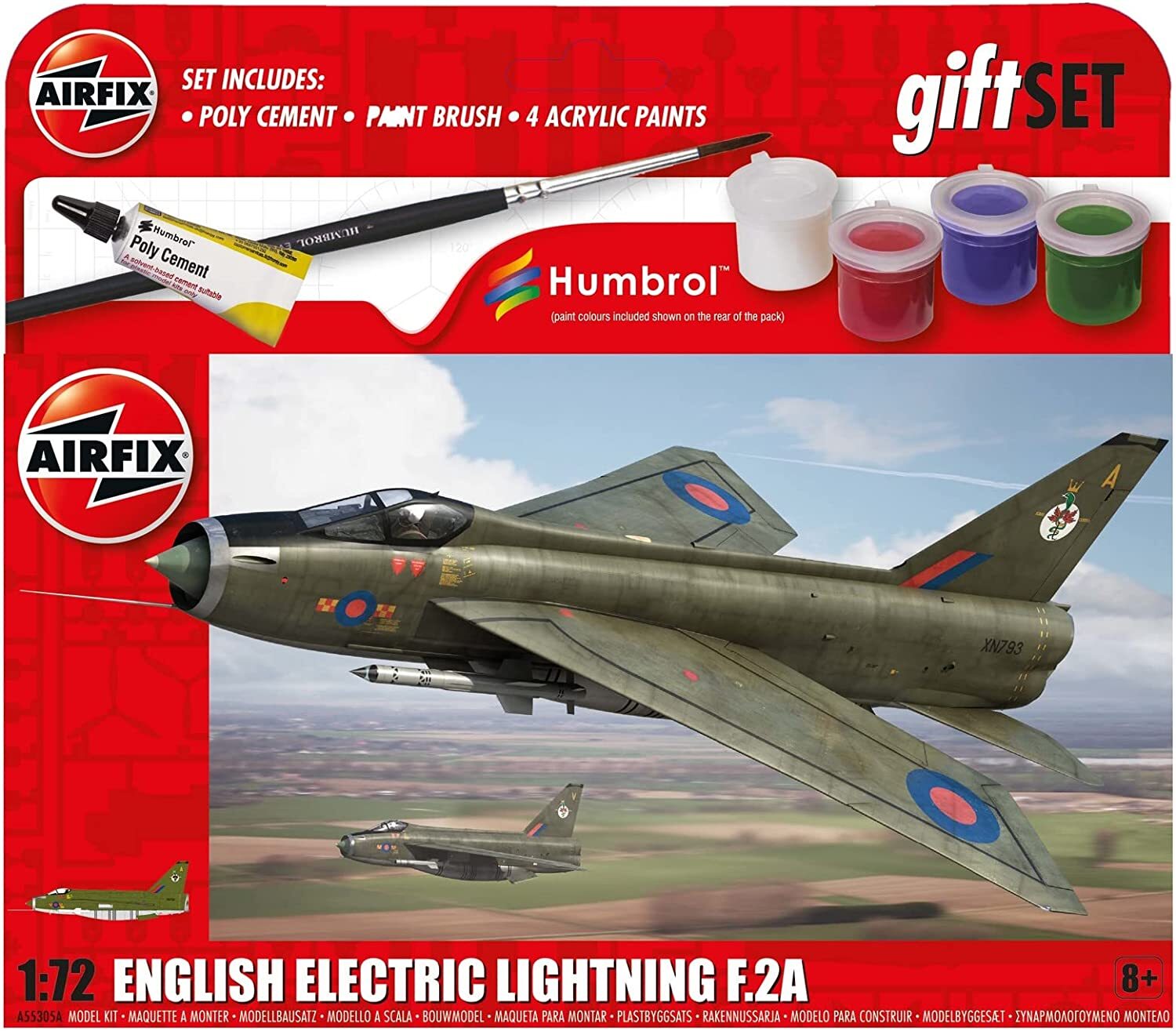 Airfix Hanging Gift Set English Electric Lightning F.2A Model