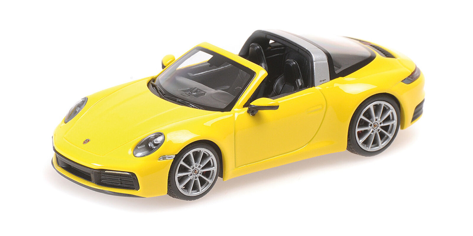 Minichamps 1:43 PORSCHE 911 (992) TARGA YELLOW 2020 - 410069562