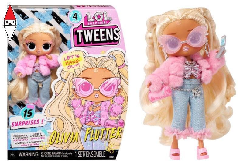 ACTION FIGURE MGAE LOL OLIVIA FLUTTER - LOL SURPRISE TWEENS CORE DOLL