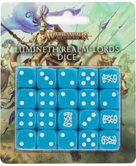 Age of Sigmar - Lumineth Realm-lords Dice Set