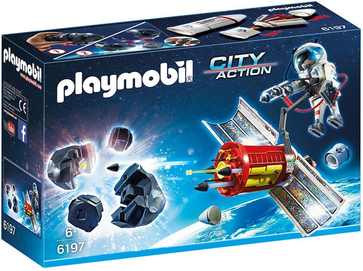 Originale Playmobil City Action 6197 Satellitare per Meteoriti - New And Sealed