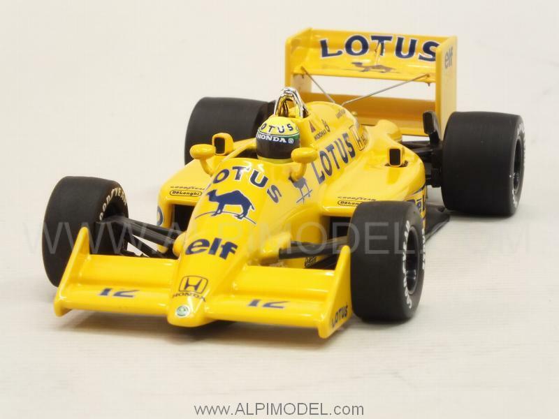 Lotus 99T Honda 1987 Ayrton Senna New Edition 1:43 MINICHAMPS 540874312