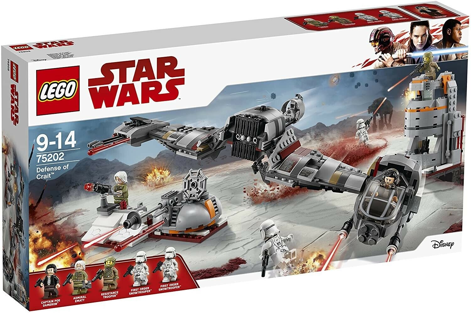 LEGO STAR WARS 75202 DIFESA DI CRAIT