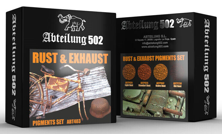 Rust E Exhaust - Pigments Set Abt403 ABTEILUNG 502