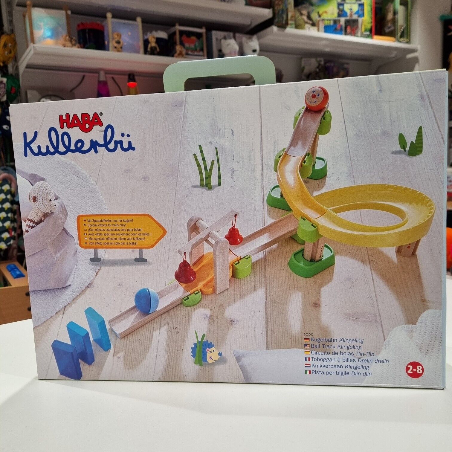 HABA KULLERBU 302060 Pista per Biglie DLIN DLIN Musicale - Marble Run