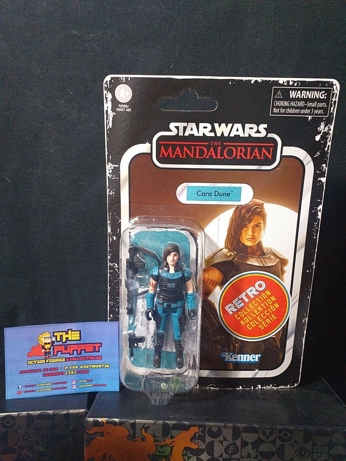 HASBRO Star Wars [The Mandalorian] KENNER Vintage Retro - CARA DUNE