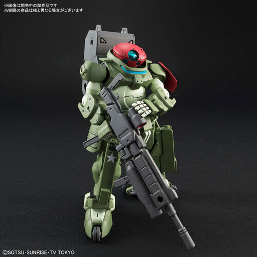 GUNDAM - 1/144 GH-001RB Grimoire Red Beret Model Kit HGBD # 003 Bandai