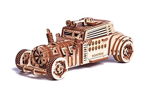 Wood Trick Apocalyptic Car 3D Wooden Puzzles for Adults and Kids to Build (T7p)