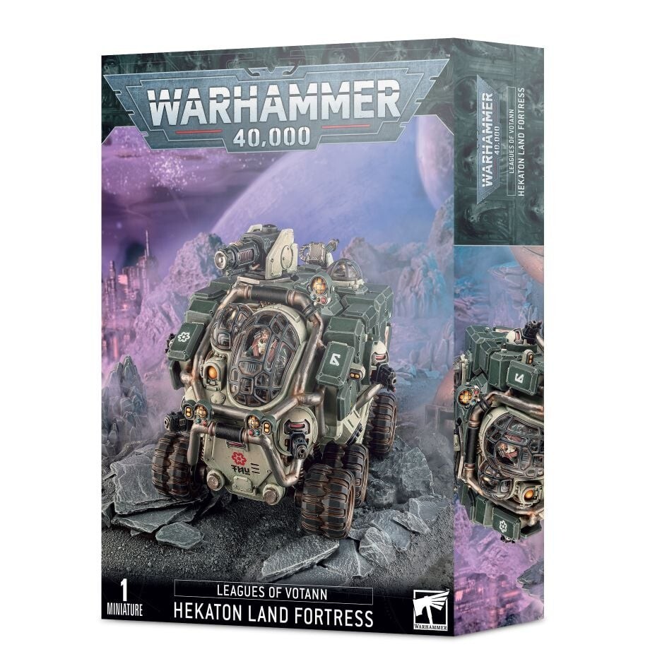 HEKATON LAND FORTRESS miniatura LEAGUES OF VOTANN warhammer 40k CITADEL età 12+