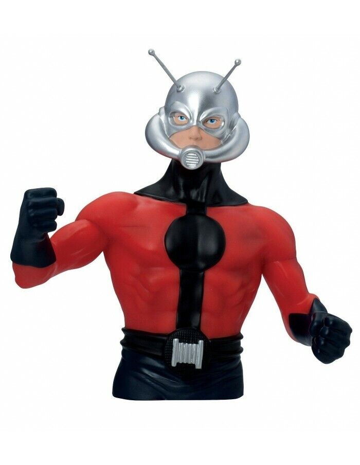 MONOGRAM MARVEL COMICS ANT MAN BUST COIN BANK SALVADANIO NEW!