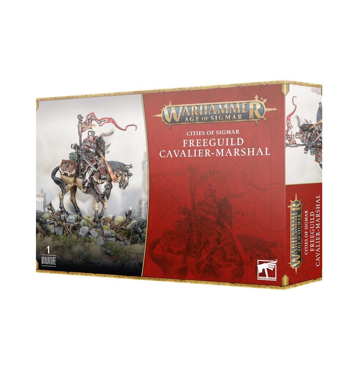 FREEGUILD CAVALIER MARSHALL cavallerizzo maresciallo della gilda libera WARHAMME