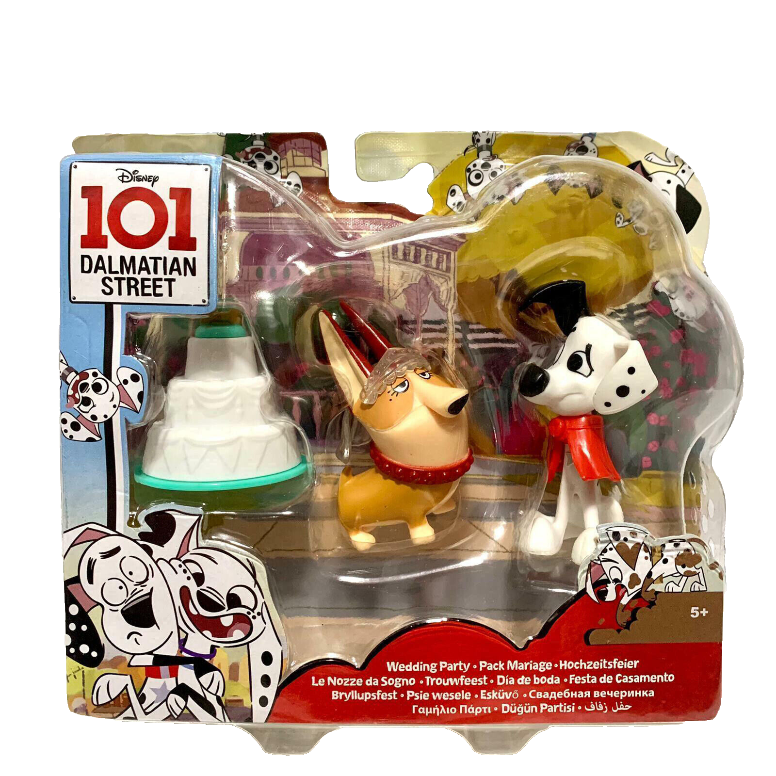 Personaggi Carica Dei 101 DALMATIAN STREET FESTA DI COMPLEANNO Mattel