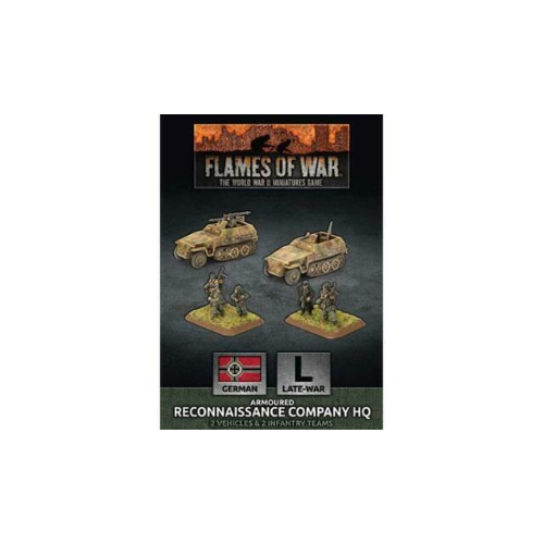 Flames of War Reconaissance Company HQ
