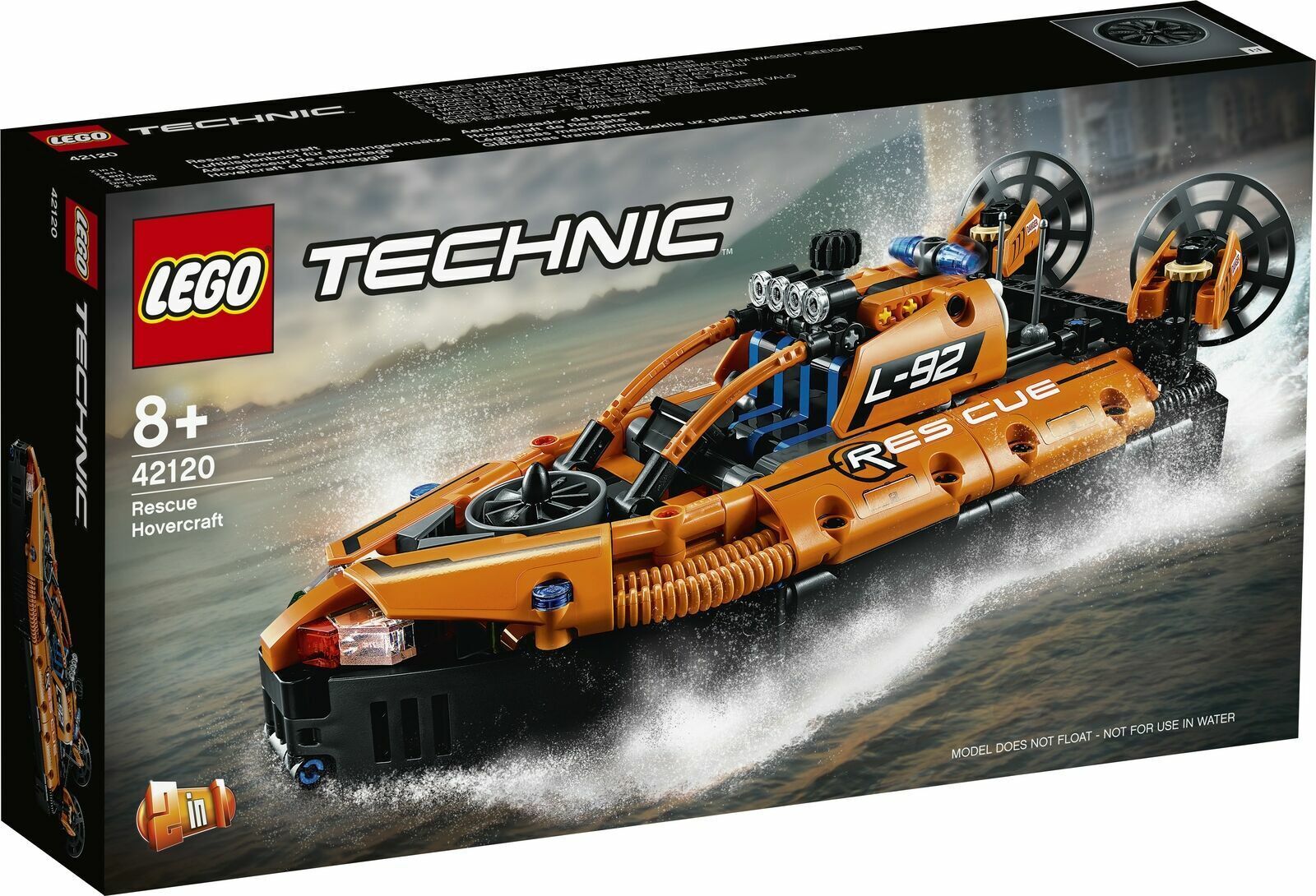 LEGO TECHNIC HOVERCRAFT DI SALVATAGGIO - LEGO 42120