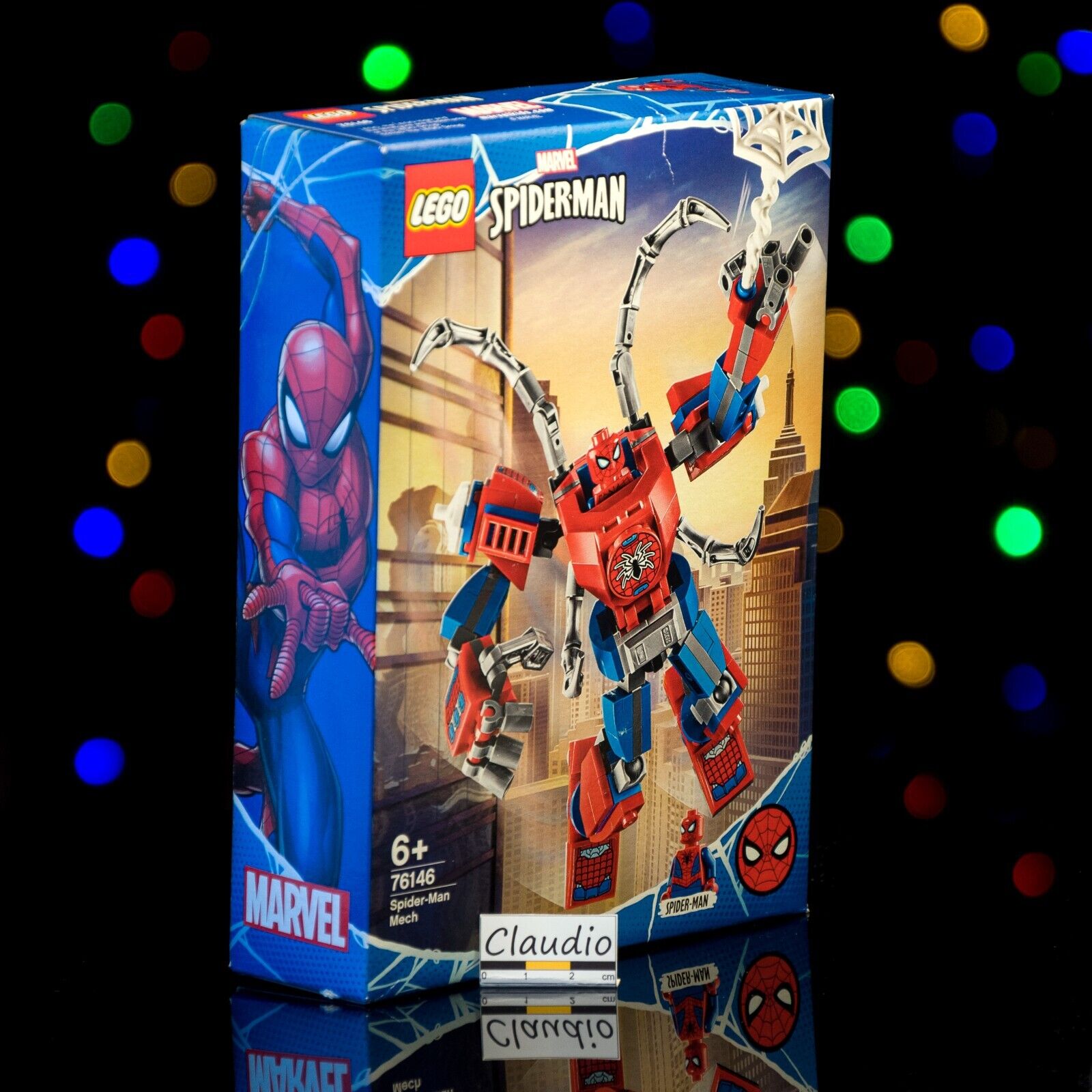 ⭐ LEGO 76146 Mech Spider-Man Marvel Superheroes Avengers Uomo Ragno