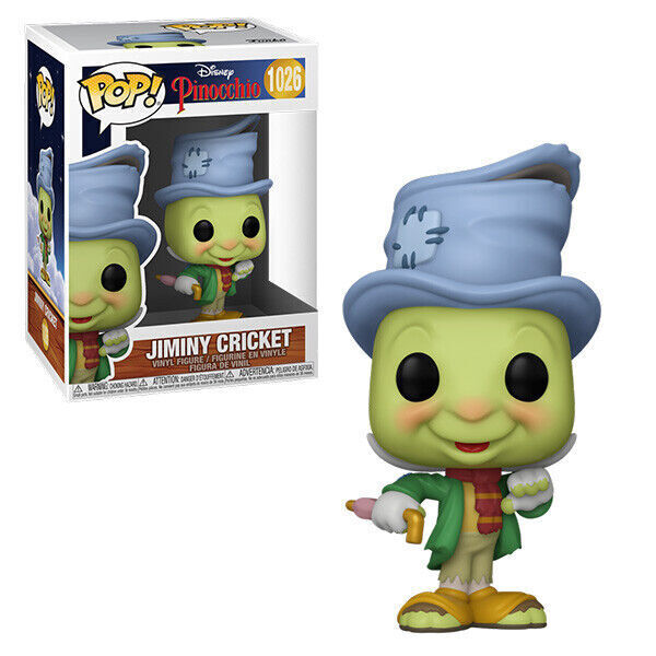 DISNEY PINOCCHIO Figurina STREET JIMINY N. 1026 FUNKO "POP"