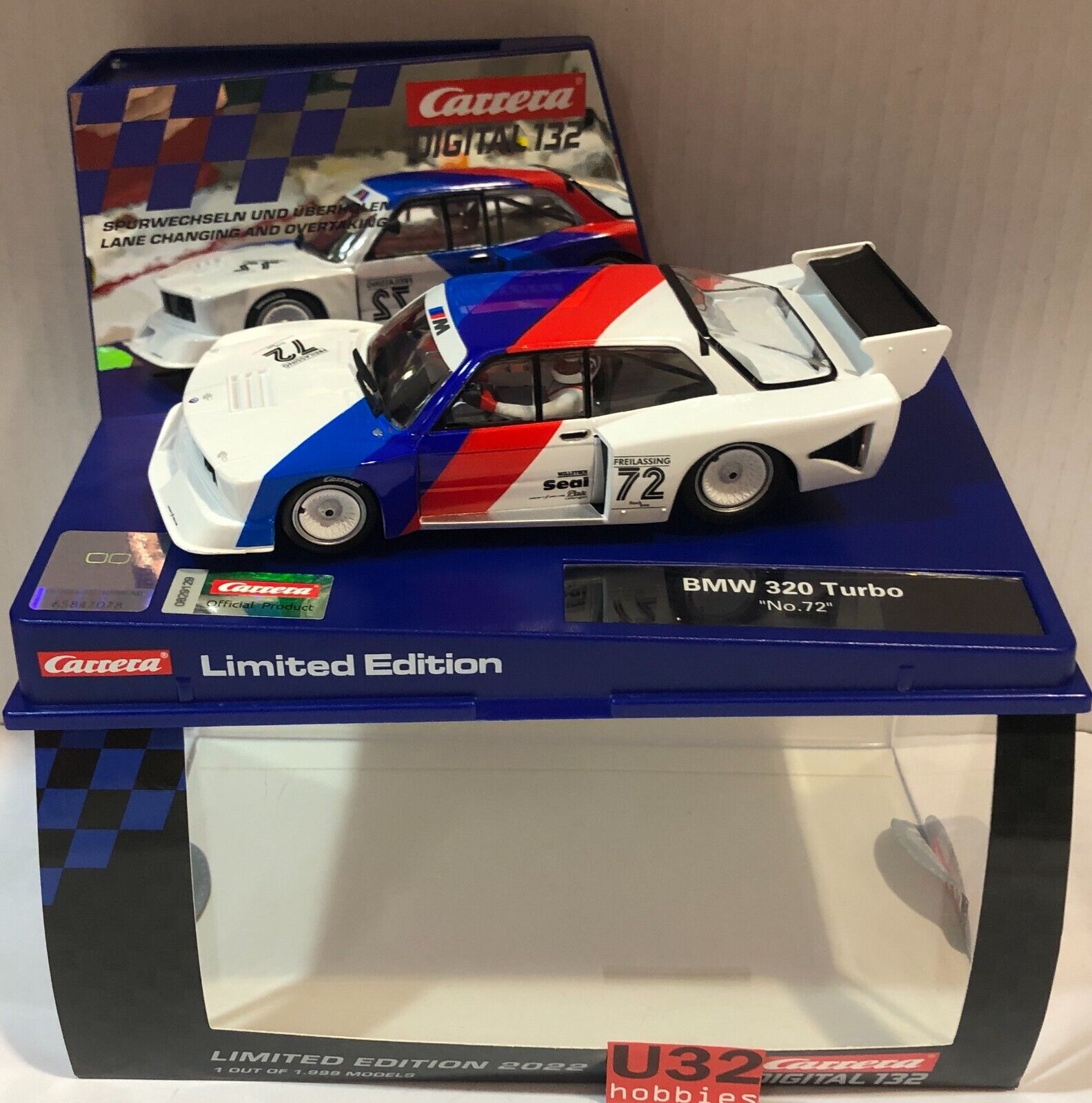 Carrera Digital 31050 BMW 320 Turbo #72 Limited Edition 2022